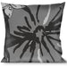 Buckle-Down Throw Pillow - Hibiscus Collage Gray Shades Throw Pillows Buckle-Down   