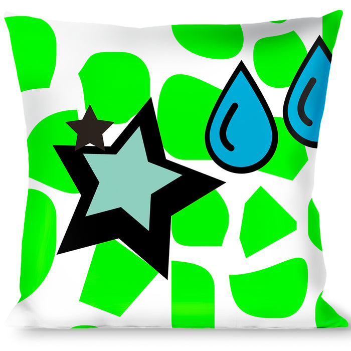 Buckle-Down Throw Pillow - Icons & Patterns 1 Throw Pillows Buckle-Down   