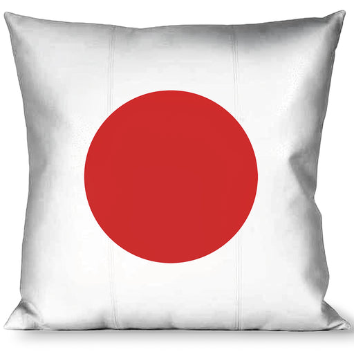 Buckle-Down Throw Pillow - Japan Flags Throw Pillows Buckle-Down   