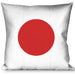 Buckle-Down Throw Pillow - Japan Flags Throw Pillows Buckle-Down   