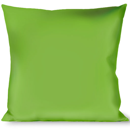 Buckle-Down Throw Pillow - Lime Green Print Throw Pillows Buckle-Down   