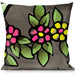 Buckle-Down Throw Pillow - Mom & Dad Gray Throw Pillows Buckle-Down   
