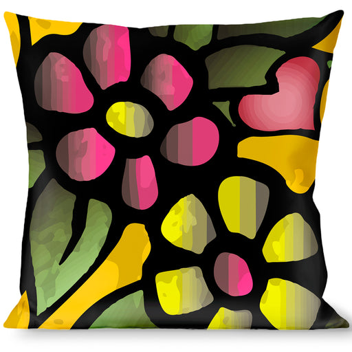 Buckle-Down Throw Pillow - Mom & Dad C/U Yellow Throw Pillows Buckle-Down   
