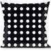Buckle-Down Throw Pillow - Micro Polka Dots Black/White Throw Pillows Buckle-Down   