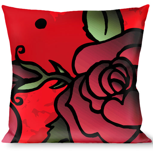 Buckle-Down Throw Pillow - Mom & Dad C/U Red Throw Pillows Buckle-Down   