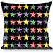 Buckle-Down Throw Pillow - Nautical Star Black/Multi Color Throw Pillows Buckle-Down   