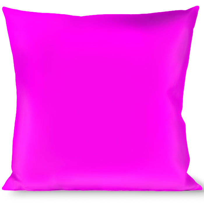 Buckle-Down Throw Pillow - Neon Purple Print Throw Pillows Buckle-Down   