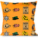 Buckle-Down Throw Pillow - Old Western Multi Color Throw Pillows Buckle-Down   