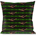 Buckle-Down Throw Pillow - ONE OF US LIKES BIG STICKS/Sticks Black/Brown/Green Throw Pillows Buckle-Down   