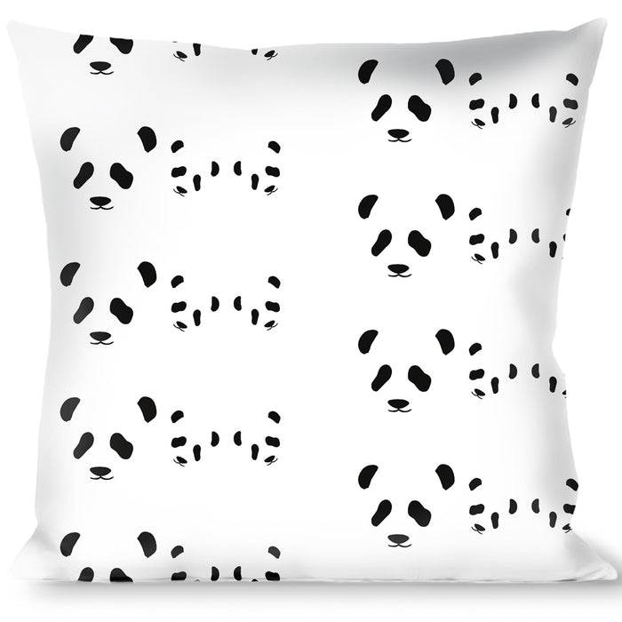 Buckle-Down Throw Pillow - Panda Bear Spots Throw Pillows Buckle-Down   