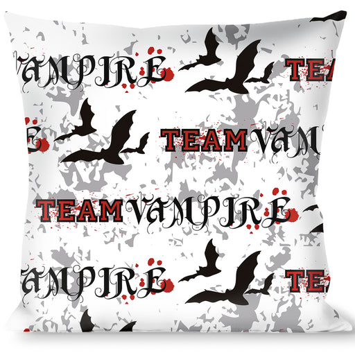 Buckle-Down Throw Pillow - Team Vampire Throw Pillows Buckle-Down   