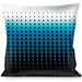 Buckle-Down Throw Pillow - Transitioning Dots White/Blue/Black Throw Pillows Buckle-Down   