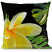 Buckle-Down Throw Pillow - Tropical Floral Collage Black/Red/Orange Throw Pillows Buckle-Down   
