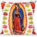 Buckle-Down Throw Pillow - Virgen de Guadalupe Throw Pillows Buckle-Down   