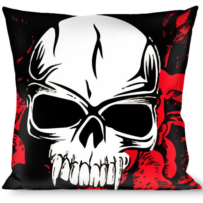 Buckle-Down Throw Pillow - Red