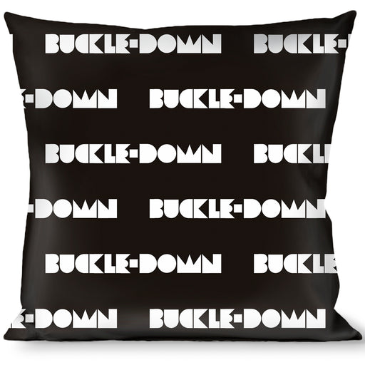 Buckle-Down Throw Pillow - BUCKLE-DOWN Shapes Black/White Throw Pillows Buckle-Down   