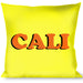 Buckle-Down Throw Pillow - CALI Yellow/Orange Throw Pillows Buckle-Down   