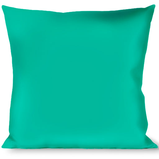 Buckle-Down Throw Pillow - Cross Repeat Leopard Turquoise/Pink Throw Pillows Buckle-Down   