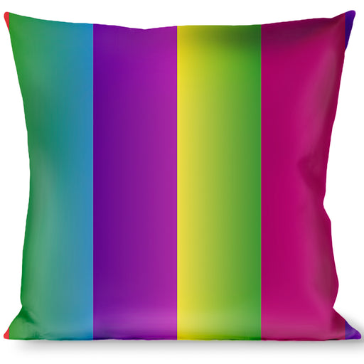 Buckle-Down Throw Pillow - Multi Color Blocks Throw Pillows Buckle-Down   