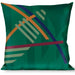 Buckle-Down Throw Pillow - PDX Airport Carpet New Throw Pillows Buckle-Down   