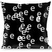 Buckle-Down Throw Pillow - Speckle Black/White Throw Pillows Buckle-Down   