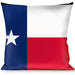 Buckle-Down Throw Pillow - Texas Flag/Black Throw Pillows Buckle-Down   