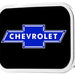 Chevy Bowtie Framed FCG Black/Blue - Chrome Rock Star Buckle Belt Buckles GM General Motors   