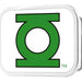 Green Lantern Logo CLOSE-UP FCG White/Green - Chrome Rock Star Buckle Belt Buckles DC Comics   