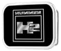 H2 Framed FCG Black/Silver - Chrome Rock Star Buckle Belt Buckles GM General Motors   