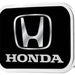 Honda Framed FCG Black/Silver - Chrome Rock Star Buckle Belt Buckles Honda   