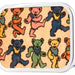 Dancing Bears Random FCWood Natural/Multi Color - Matte Rock Star Buckle Belt Buckles Grateful Dead   