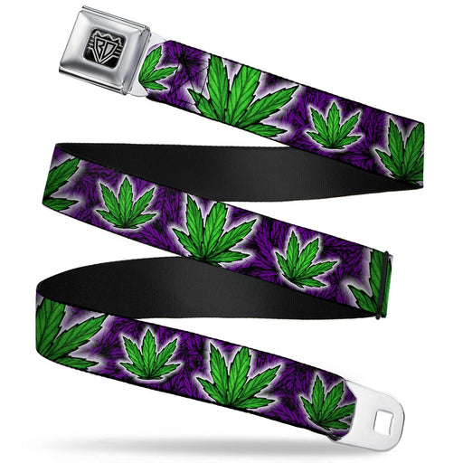 Seatbelt Belt - Marijuana Haze Purple Seatbelt Belts Buckle-Down   