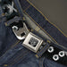Seatbelt Belt - Revolvers Black/Gray Seatbelt Belts Buckle-Down   