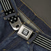 Built Ford Tough Seatbelt Belt - Americana Stars & Stripes2 Weathered Black/Gray Seatbelt Belts Ford   