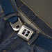 Ford Mustang Emblem Seatbelt Belt - Navy Panel Webbing Seatbelt Belts Ford   