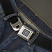 GM Seatbelt Belt - Black Webbing Seatbelt Belts GM General Motors   