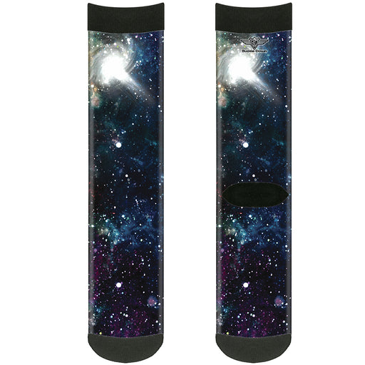 Sock Pair - Polyester - Galaxy Collage - CREW Socks Buckle-Down   