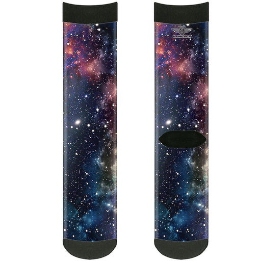 Sock Pair - Polyester - Space Dust Collage - CREW Socks Buckle-Down   