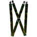 Suspenders - 1.0" - Camo Olive Suspenders Buckle-Down   