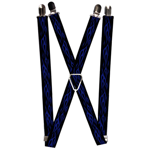Suspenders - 1.0" - Flame Blue Suspenders Buckle-Down   