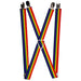 Suspenders - 1.0" - Rainbow Suspenders Buckle-Down   
