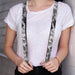 Suspenders - 1.0" - Camo White Suspenders Buckle-Down   