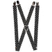 Suspenders - 1.0" - Checker Weathered Black/Gray Suspenders Buckle-Down   