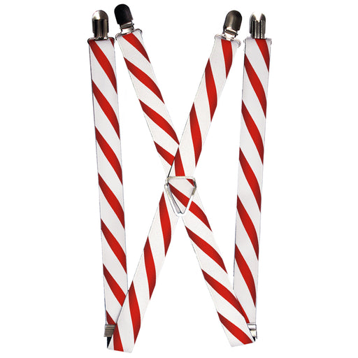 Suspenders - 1.0" - Candy Cane Suspenders Buckle-Down   
