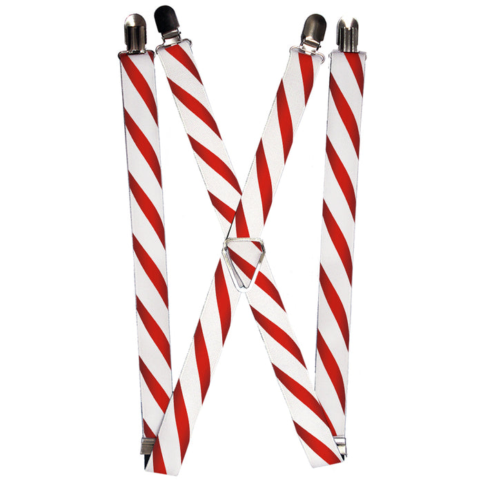 Suspenders - 1.0" - Candy Cane Suspenders Buckle-Down   