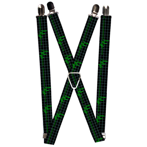 Suspenders - 1.0" - Flatline Suspenders Buckle-Down   