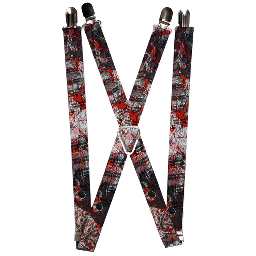 Suspenders - 1.0" - Gothic 3 Suspenders Buckle-Down   