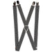 Suspenders - 1.0" - Geometric5 Grays/Black/White Suspenders Buckle-Down   