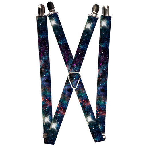 Suspenders - 1.0" - Galaxy Collage Suspenders Buckle-Down   