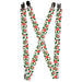 Suspenders - 1.0" - Holly & Mistletoe Suspenders Buckle-Down   